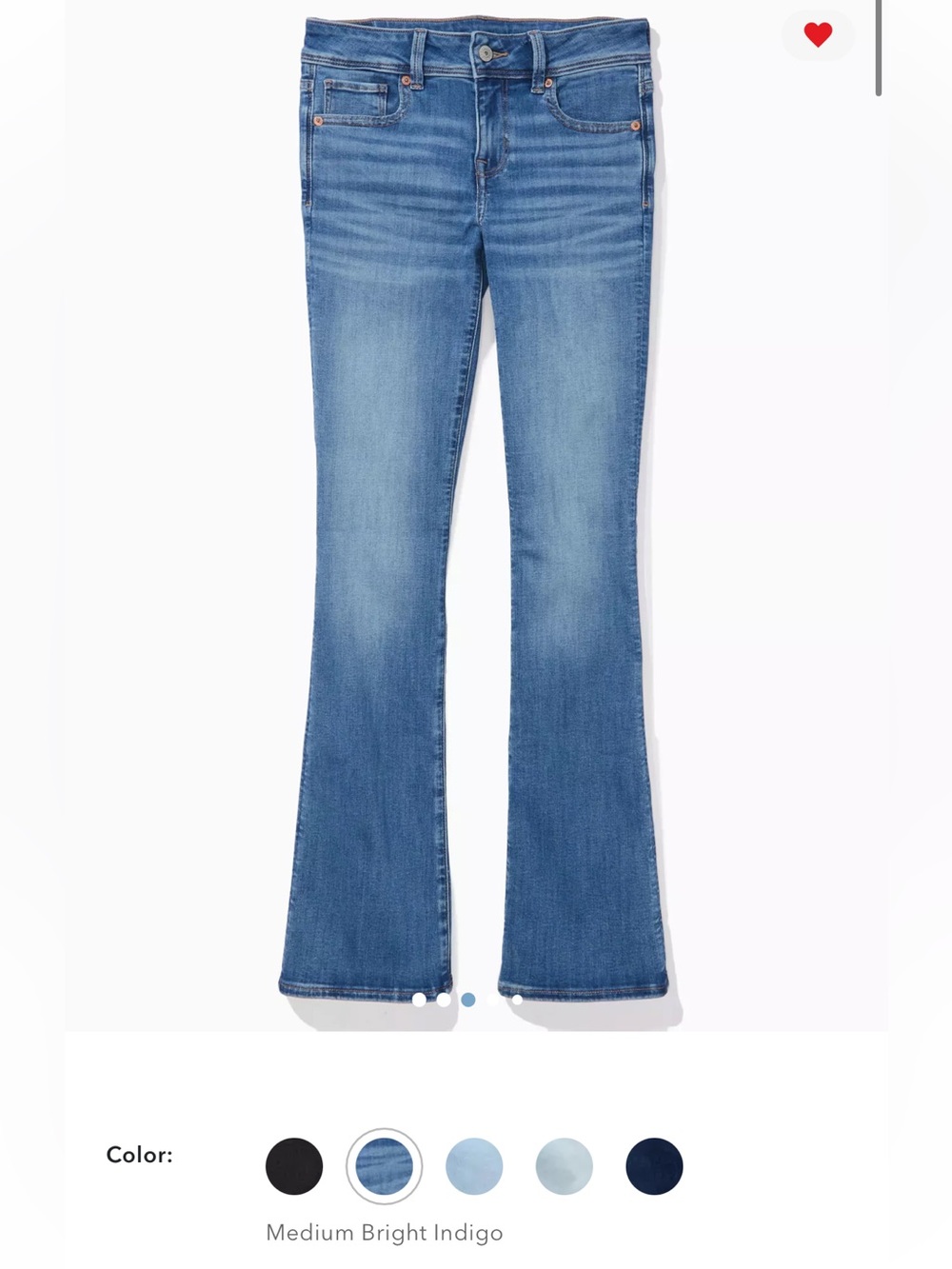 American Eagle Outfitters Next Level Low Rise Kick Bootcut 20 Short